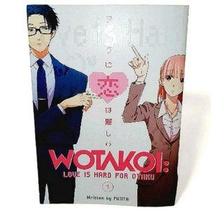 ⚡️3/$20⚡️New! Wotakoi: Love is hard for Otaku Volume 1&2 Paperback 2018 Romance